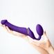 Безремінний страпон з вібрацією Strap-On-Me Vibrating Violet M, діаметр 3,3 см, пульт ДК, регульован SO3825 фото 5