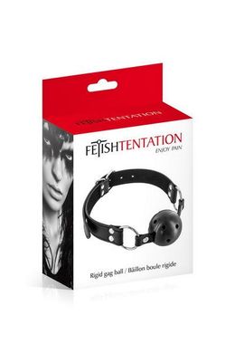 Повітропроникний кляп Fetish Tentation Rigid Gag Ball SO3732 фото