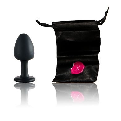 Анальна пробка Dorcel Geisha Plug Ruby L з кулькою всередині, створює вібрації, макс. діаметр 4 см MD1311 фото