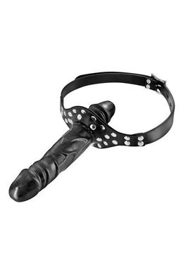 Кляп з подвійним фалоімітатором Fetish Tentation Double Penis Gag SO3736 фото