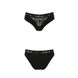 Трусики з широкою гумкою і мереживом Passion PS001 PANTIES S, black SO4161 фото 5