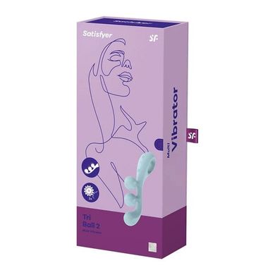 Універсальний вібратор Satisfyer Tri Ball 2, 3 мотори, гнеться SO7784 фото