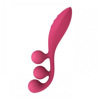 Універсальний вібратор Satisfyer Tri Ball 1, 3 мотори, гнеться SO7785 фото