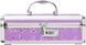 Кейс для зберігання секс-іграшок BMS Factory - The Toy Chest Lokable Vibrator Case Purple з кодовим SO5562 фото 1