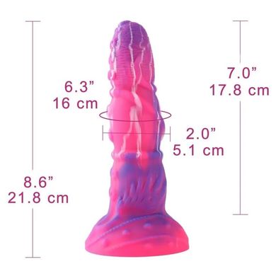 Силіконовий дилдо Hismith Silicone Tentacle Dildo Monster Series SO9964 фото