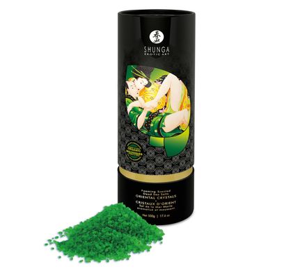 Сіль для ванни Shunga Oriental Crystals Bath Salts ORGANIC – Lotus Flower (500 г) сіль Мертвого моря SO5964 фото