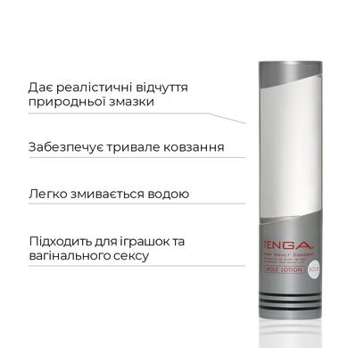 Ультрагустий лубрикант Tenga Hole Lotion Solid (170 мл) на водній основі, універсальний TLH-004 фото