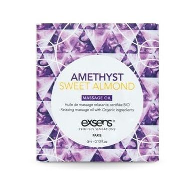 Пробник масажної олії EXSENS Amethyst Sweet Almond 3мл SO2383 фото