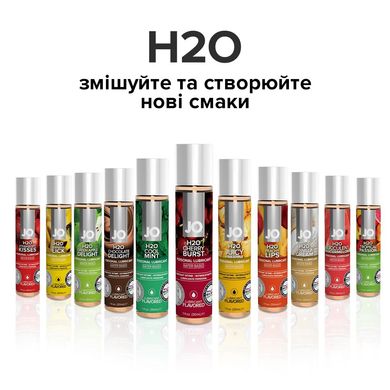 Змазка на водній основі JO H2O — Cherry Burst (120 мл) без цукру, рослинний гліцерин SO1670 фото