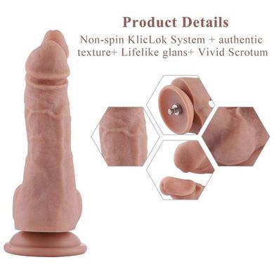 Подвійний фалоімітатор Hismith 9.8" Double Penetrator Silicone Dildo SO9959 фото