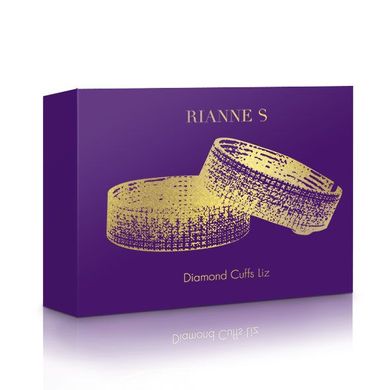 Лакшері наручники-браслети з кристалами Rianne S: Diamond Cuffs, подарункове паковання SO3873 фото