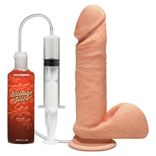 Фалоімітатор, що кінчає, Doc Johnson The D ULTRASKYN Perfect D Squirting – 7 Inch, діаметр 4,3 см SO9547 фото