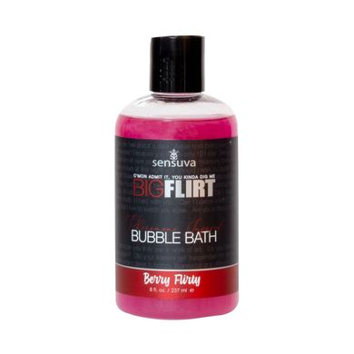 Піна для ванни Sensuva — Big Flirt Pheromone Bubble Bath — Berry Flirty (237 мл) SO7846 фото