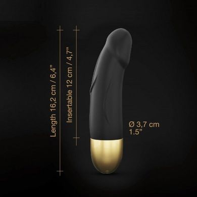 Вібратор Dorcel Real Vibration S Gold 2.0, діаметр 3,7см, перезаряджається, для точки G SO3565 фото