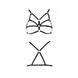 Бюстгальтер-стрепи Passion Exclusive ARMANDA BRA S/M, black PS26802 фото 5