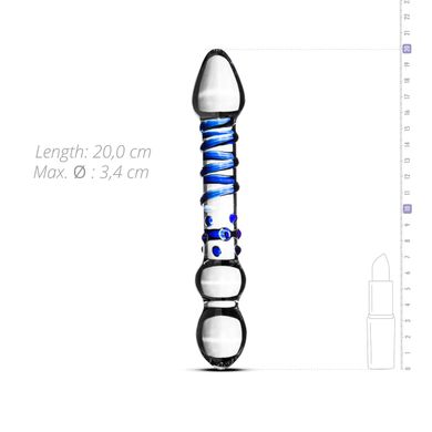 Скляний дилдо Gildo Glass Dildo No. 21 SO4589 фото