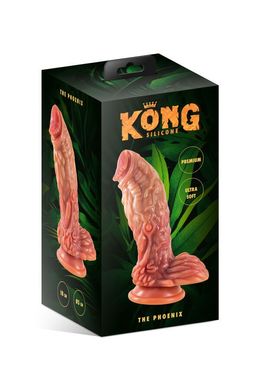 Фентезійний фалоімітатор Kong Silicone The Phoenix SO9939 фото