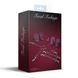 Набір для БДСМ 3 в 1 Feral Feelings BDSM Kit 3 Burgundy, burgundy, наручники, поножі, хрестовина SO8271 фото 2