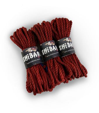 Джутова мотузка для шібарі Feral Feelings Shibari Rope, 8 м червона SO4005 фото