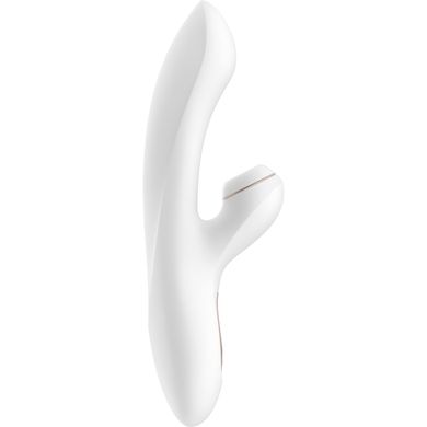 Вакуумний вібратор-кролик Satisfyer Pro Plus G-Spot Rabbit, перший кролик із вакуумом та вібрацією SO1829 фото