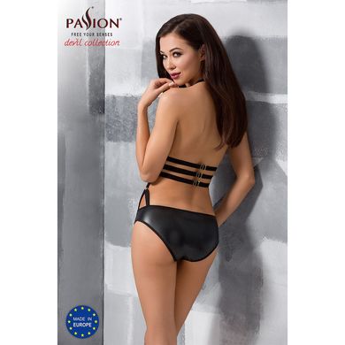 Боді монокіні під латекс Passion Exclusive LAMIS BODY S/M, black PS24802 фото