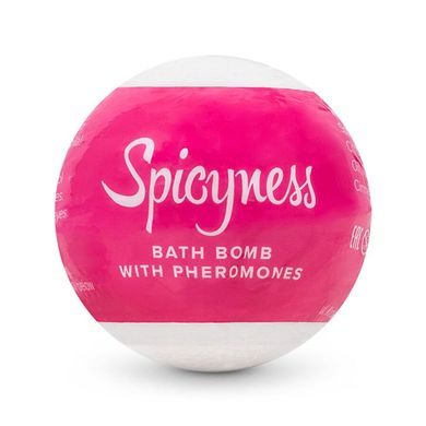 (SALE) Бомбочка для ванни з феромонами Obsessive Bath bomb with pheromones Spicy (100 г) SO7711 фото