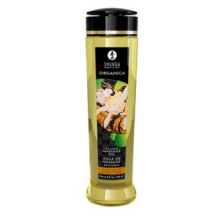 Органічна масажна олія Shunga ORGANICA – Almond Sweetness (240 мл) з вітаміном Е SO3937 фото