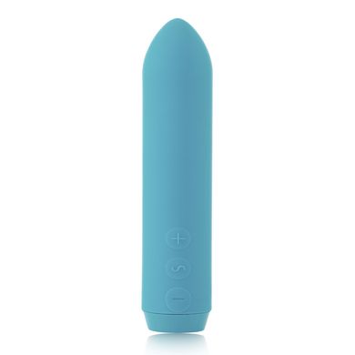 Мінівібратор Je Joue - Classic Bullet Vibrator Teal з глибокою вібрацією і фіксацією на палець SO3030 фото